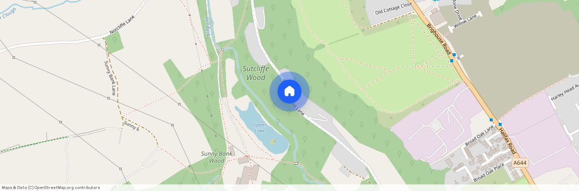 Sutcliffe Wood Lane, Hipperholme, Halifax