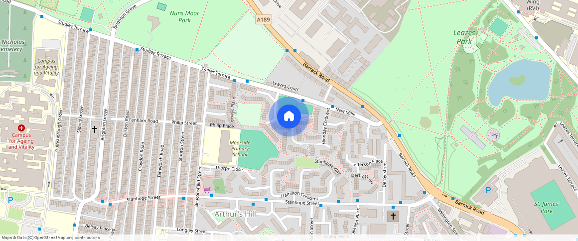 Monday Crescent, City Centre, Newcastle Upon Tyne