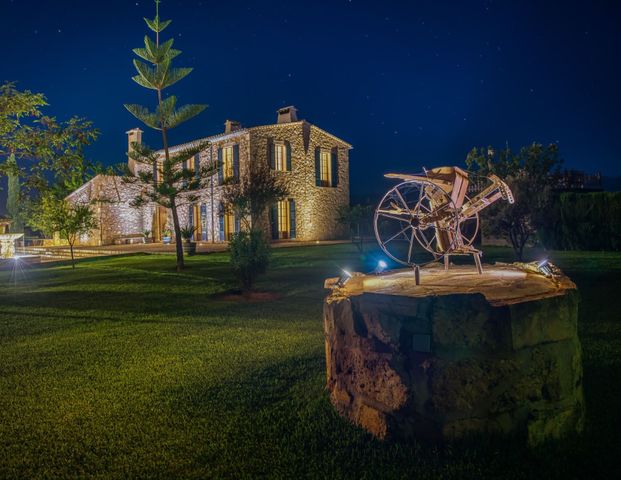 Charmante, im mallorquinischen Stil renovierte Finca in fußläufiger Nähe zum Dorfzentrum von Binissalem verfügbar ab 01. August - Foto 1