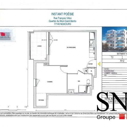 T2 AVEC LOGGIA ET PARKING - Photo 1