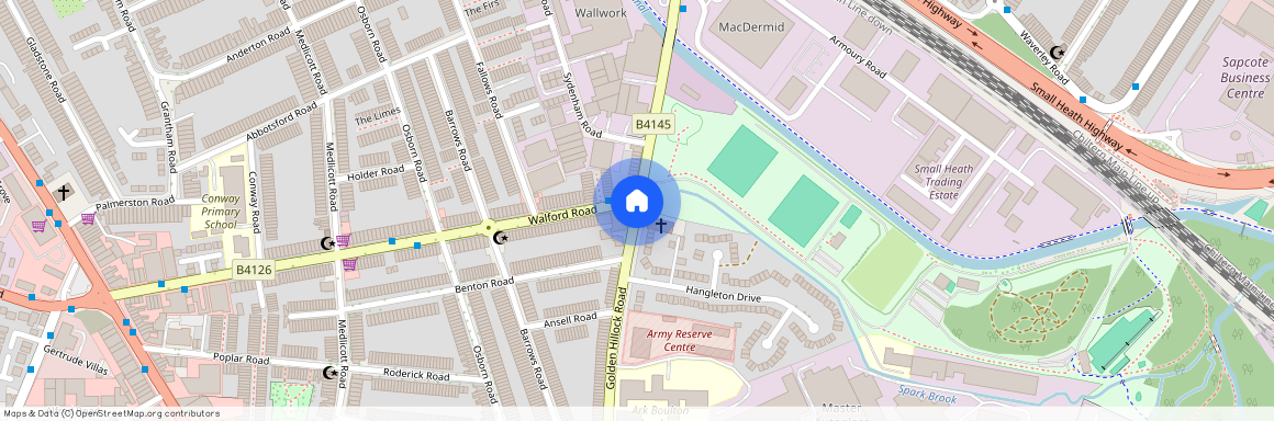 Golden Hillock Road, Sparkbrook, B11