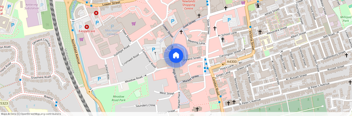 Flat 6, 3 Huxloe Place, Kettering, Northamptonshire, NN16