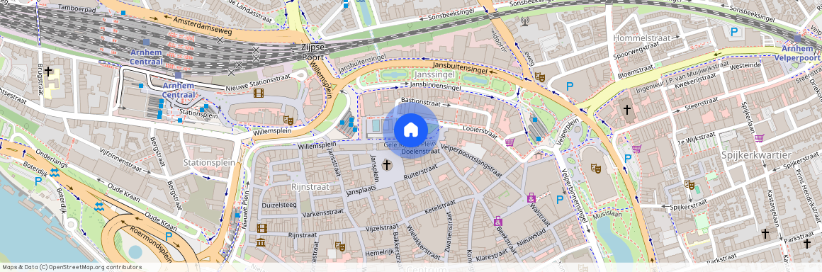 Rijnstraat, 6811 AP, Gele Rijders Plein, Arnhem