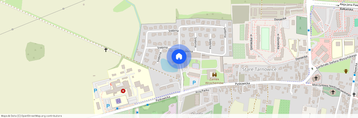 ul. Srebrna, Tarnowskie Góry, tarnogórski, śląskie