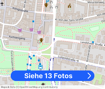 Zentral gelegene 3 Zimmer Wohnung mit Balkon und Einbauküche - Foto 1