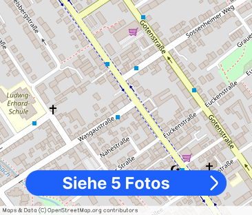 Neuwertige 2-Zimmer-OG-Wohnung mit Dachterrasse und EBK in Frankfur... - Foto 1