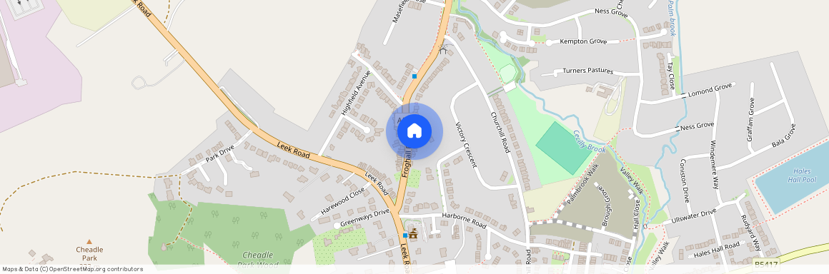 Froghall Road, Cheadle, Stoke-On-Trent ST10 1JT