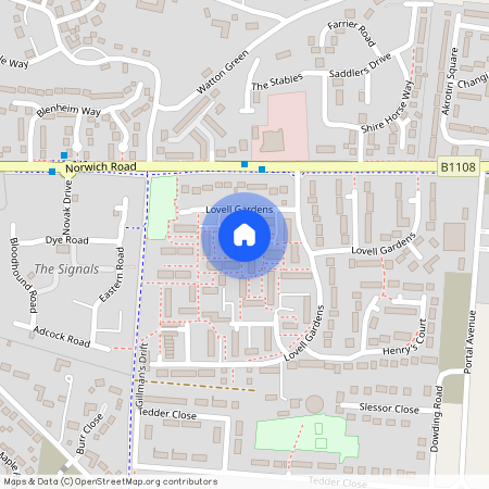 Lovell Gardens, Thetford, IP25