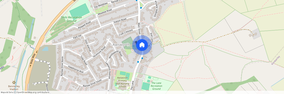 Zeppelin Gardens, Awsworth, Nottingham, Nottinghamshire, NG16