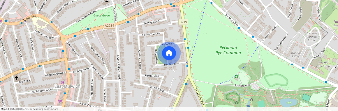 The Gardens, East Dulwich London SE22