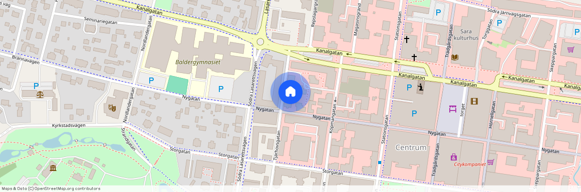 Centrum, Skellefteå, Västerbotten, Tjärhovsgatan 14