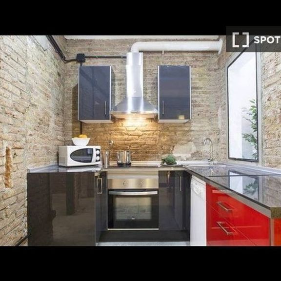 2 room luxury Flat for rent in Barcelona, Catalonia - Photo 1