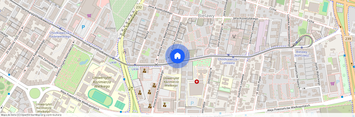 ul. Jana Karola Chodkiewicza 33, Bielawy, Bydgoszcz, kujawsko-pomorskie