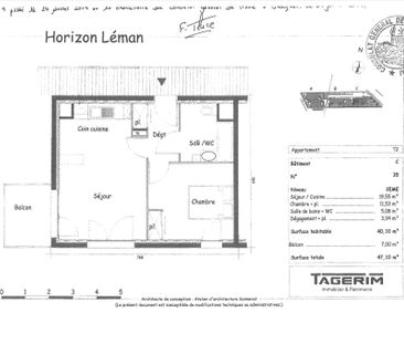 Location Appartement 2 pièces 40m² - Photo 6