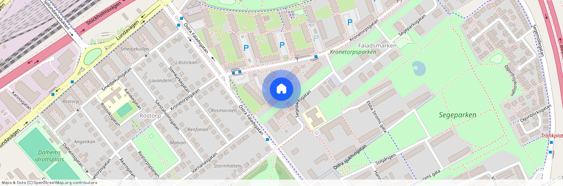 Kronetorpsgatan 33A, Segevång