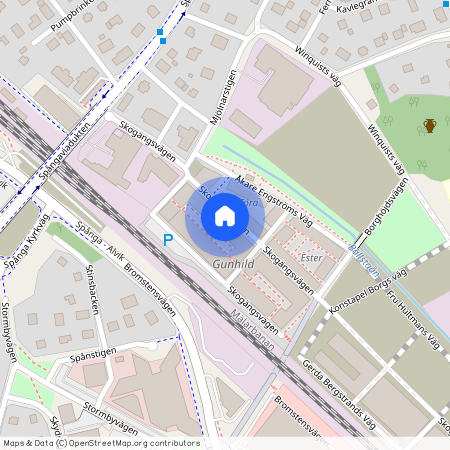 Stockholm, Skogängsvägen, 39 A, 16348, Spånga