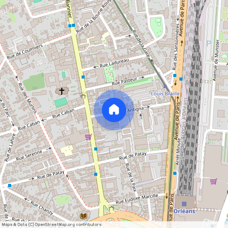 Appt: 31, 21 Rue Antigna, Orléans France