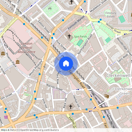 Farringdon Road, London