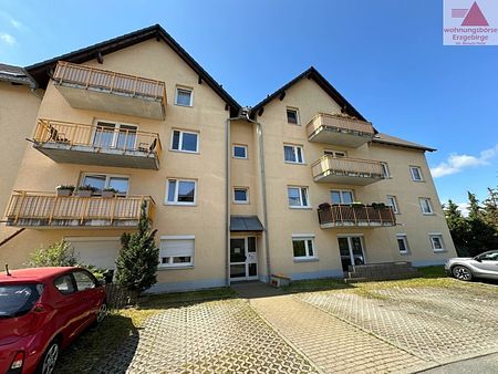 Altersgerechte 2-Raum Wohnung in Lugau mit Terrasse! - Foto 4
