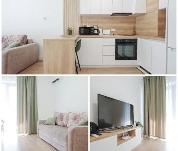 Apartament 2 camere modern de închiriat – Silk District | Parcare inclusă - Fotografie 3