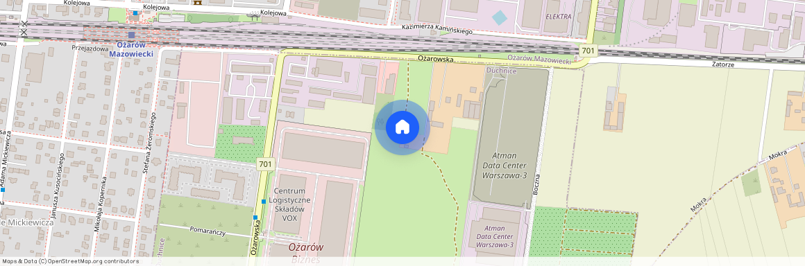 ul. Ożarowska, Ożarów Mazowiecki, Ożarów Mazowiecki, warszawski zachodni, mazowieckie