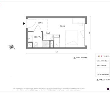 Location Appartement 1 pièce 19m² AUZEVILLE TOLOSANE 31320 - Photo 5