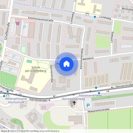 4. Etage, Weitblick 2B, Eckersbach E1-E4, Zwickau