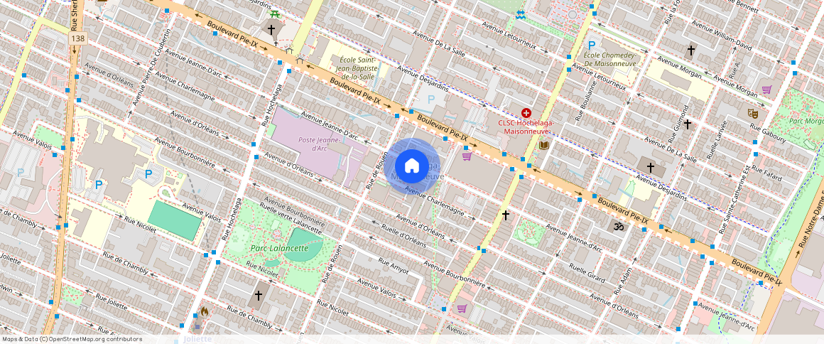 ** Avenue Jeanne-d'Arc, Mercier-Hochelaga-Maisonneuve, Mercier-Hochelaga-Maisonneuve, Ile de Montréal, H1W 3S1