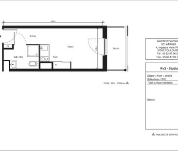 Location Appartement 1 pièce 18m² NIMES 30000 - Photo 2