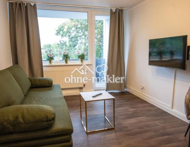 Voll möbliertes 2 1/2 Zimmer Apartment mit Balkon und High-Speed-Internet - Photo 1