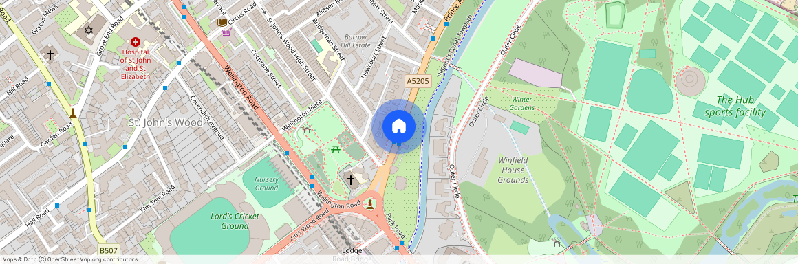 Hanover House, St John's Wood High Street, St John's Wood, London, NW8