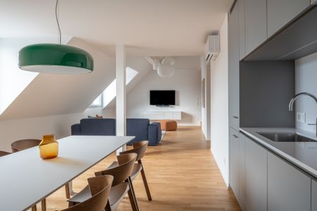 4min zum HB - möblierte 3.5 Zimmerwohnung mit Dachterasse - Photo 2