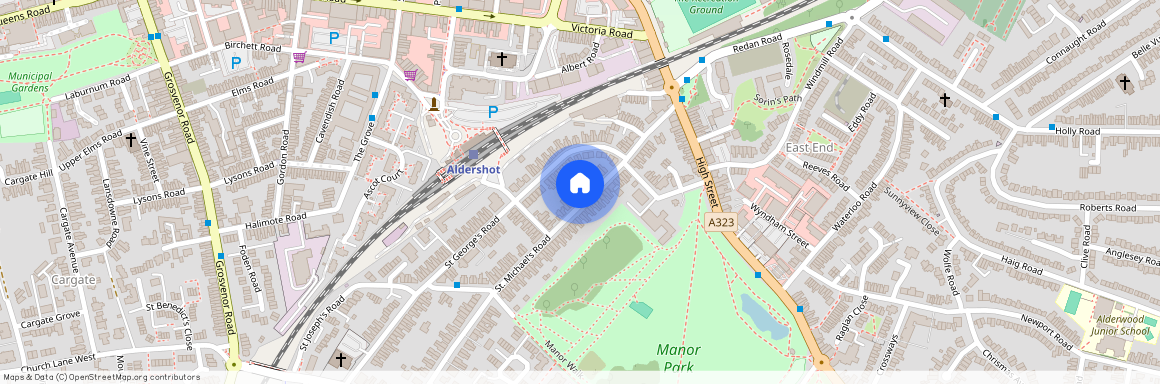 St Michaels Road, Aldershot, Hants, GU12 4JE