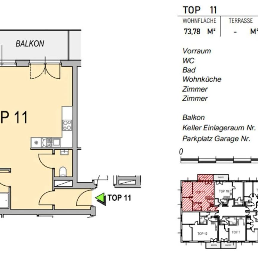 Perfekter Schnitt - Wohnen im Grünen - Großzügige Terrasse - Photo 1