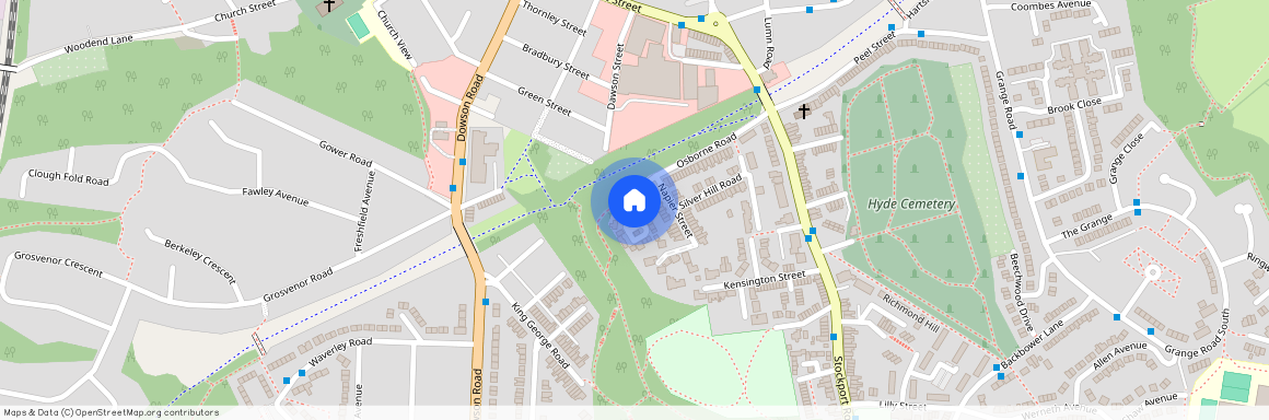 Gower Hey Gardens, Hyde