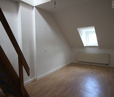 3-Raum-Dachgeschoss-Wohnung in Aue zu vermieten - Foto 1