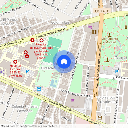 Rancho Miradores, Colonia Los Girasoles, C.P. 04920, Df / Cdmx