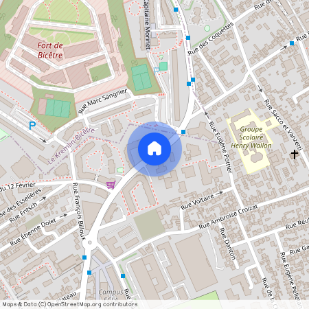 Rue Marcel Paul et Boulevard Chastenet de Géry 94800 Paris