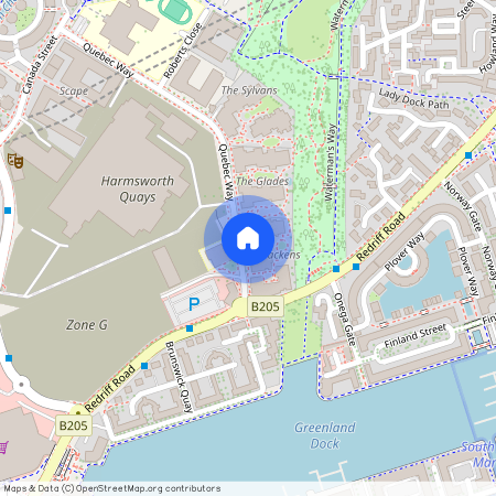 Quebec Way, Canada Water, London, SE16