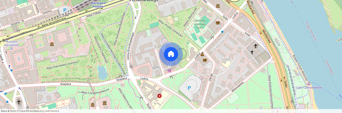 ul. Mieczysława Orłowicza, Solec, Śródmieście, Warszawa, mazowieckie