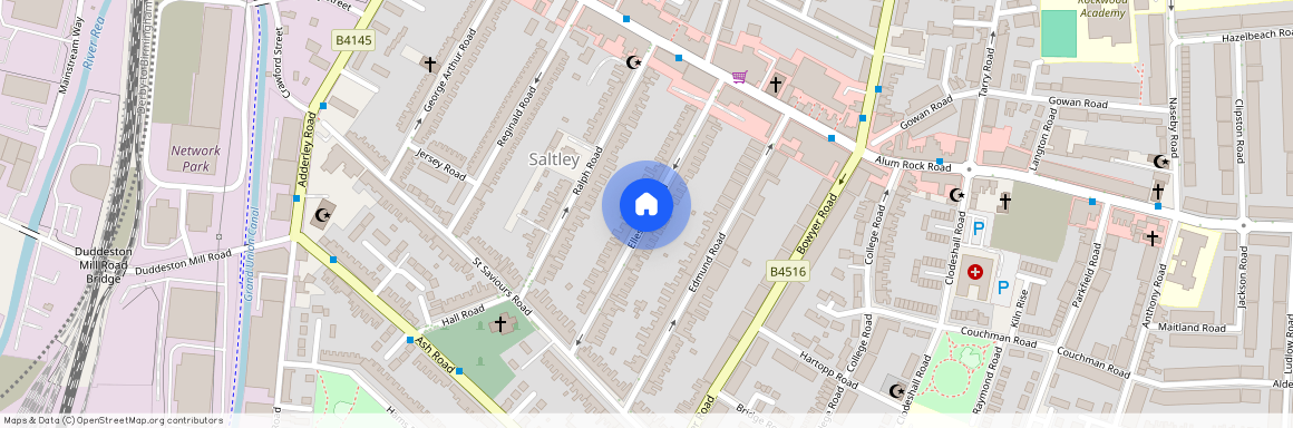 Ellesmere Road, Birmingham, B8