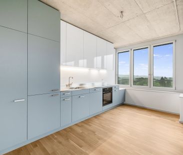 Moderne 3.5-Zimmer-Wohnung mit Weitblick - Photo 5