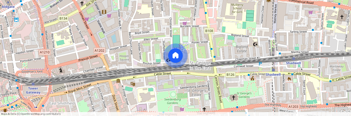 Christian Street, London