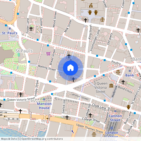Bow Lane, Calico House, EC4M
