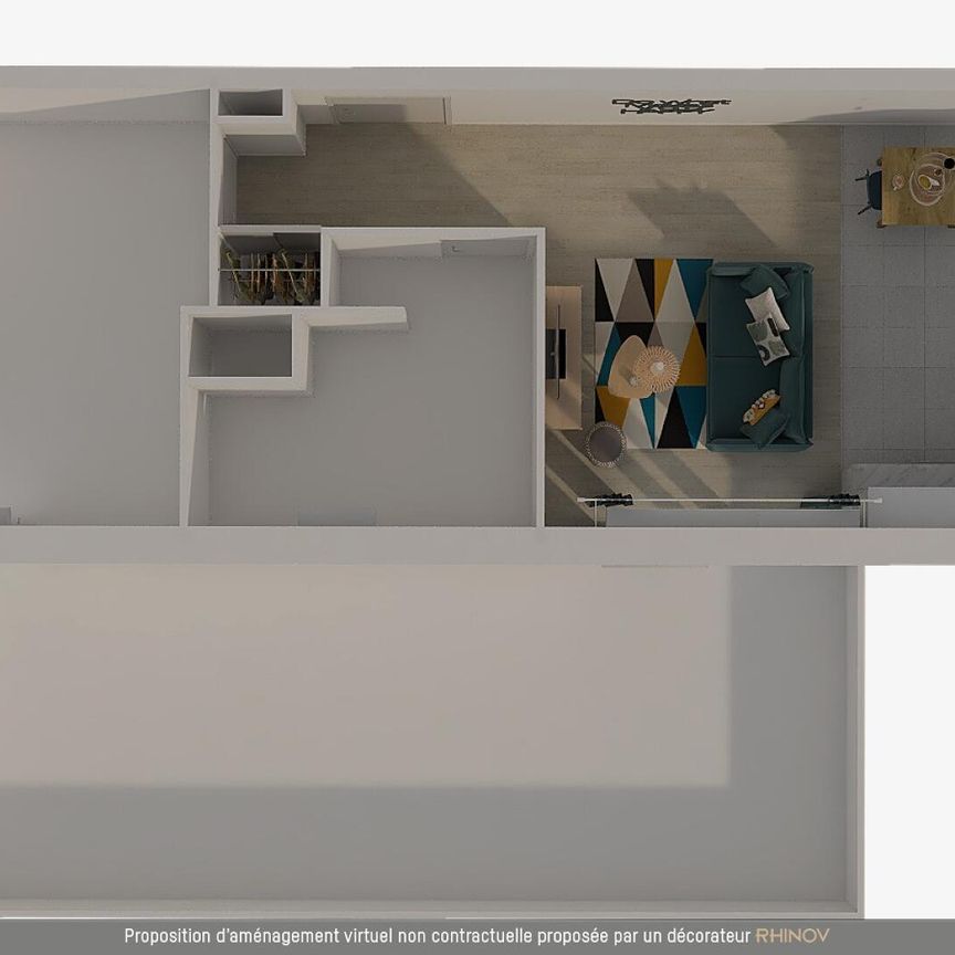 location Appartement T2 DE 43.15m² À ASNIERES SUR SEINE - Photo 1