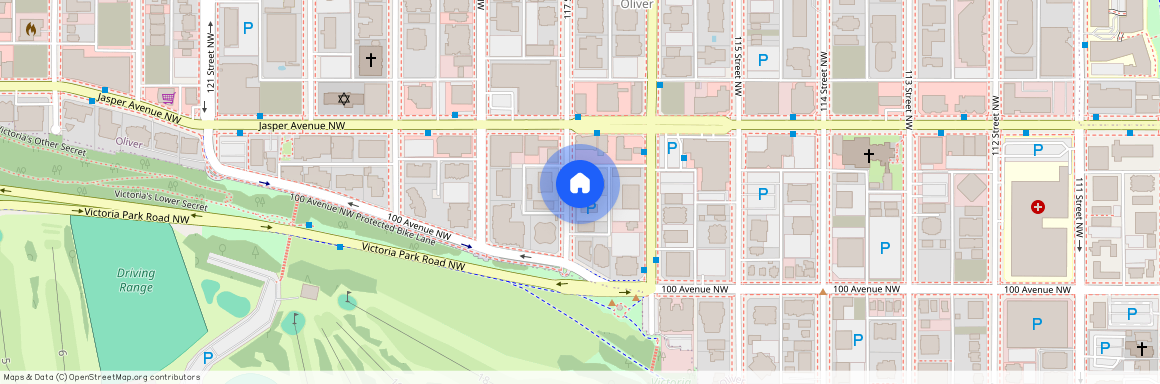 1204 - 10045 117 St NW, Edmonton, AB T5K 1W8