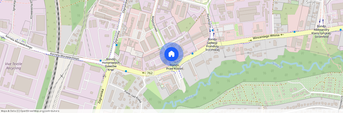 ul. Wincentego Witosa, Piaski, Kielce, świętokrzyskie