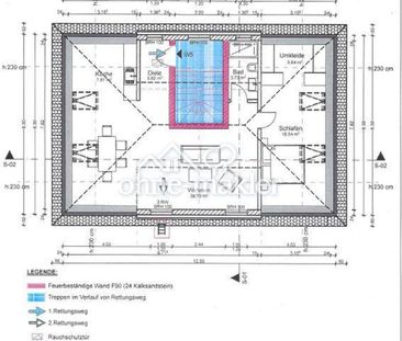 NEUBAU 67,5m² Dachgeschoss Wohnung 2 Zimmer hohe Decken zu vermiete... - Photo 1