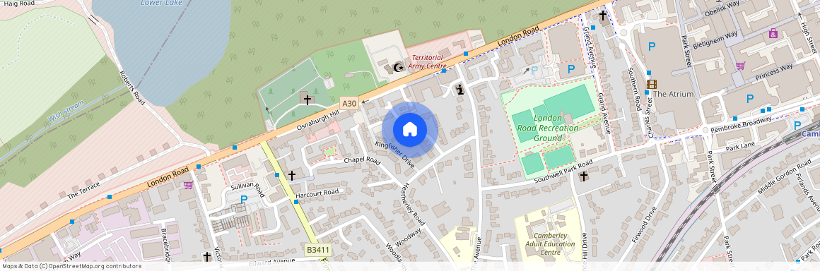 Wey Close, Camberley, Surrey, GU15