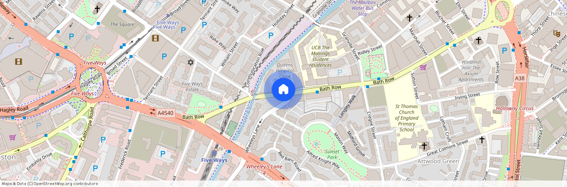 Bath Row, Birmingham, B15 2